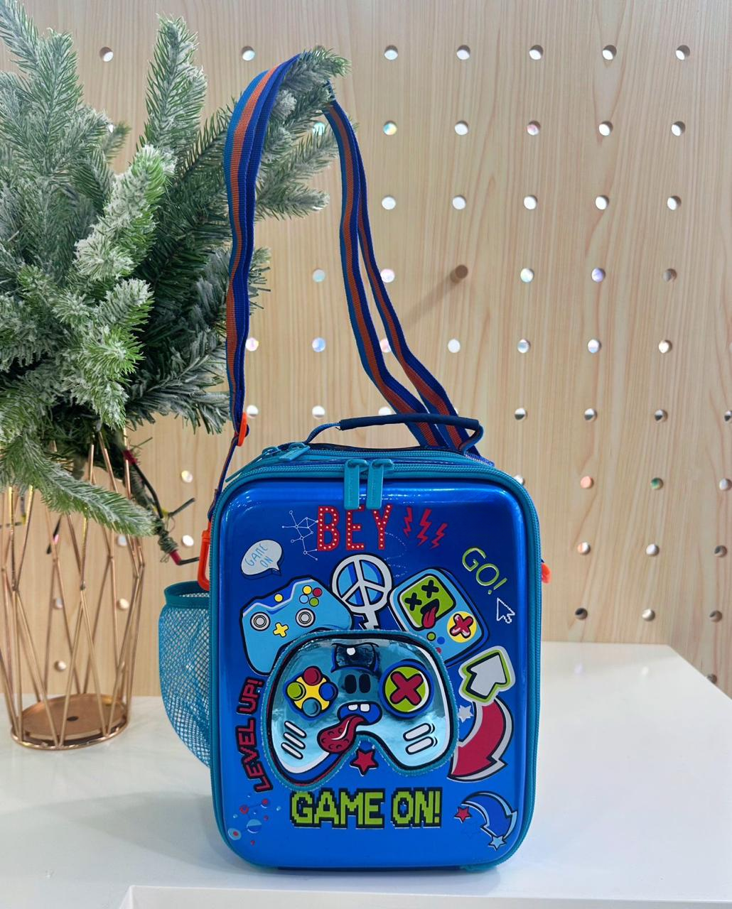 Game-On 2 Compartment Lunch Bag – Bold | Techy | Practical