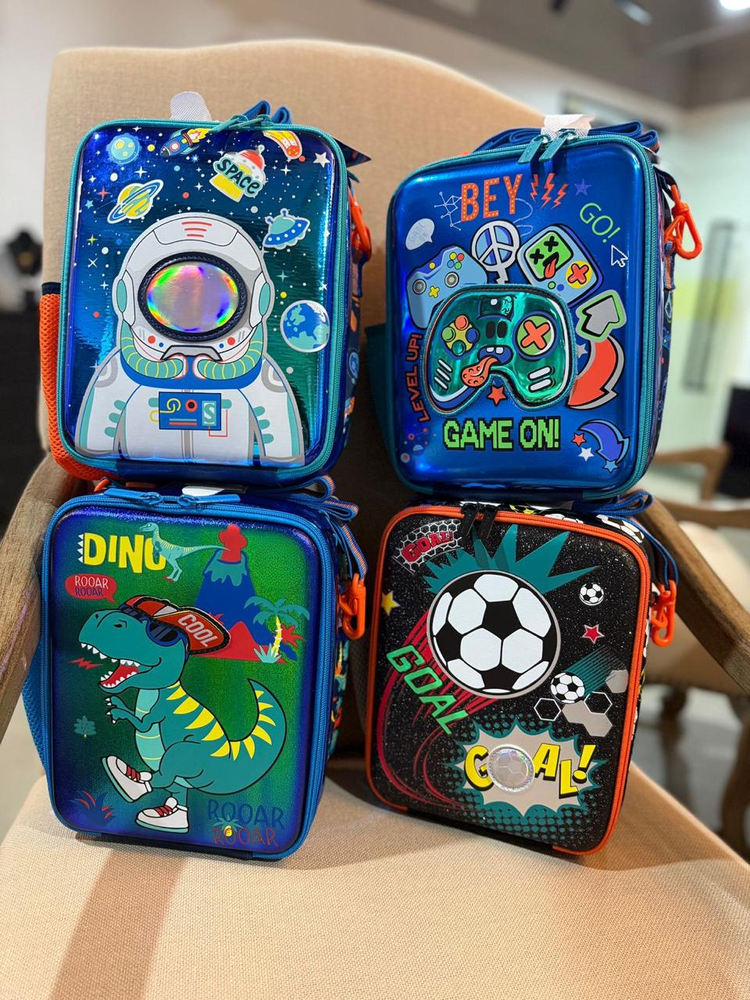 Football 2-Compartment Lunch Bag – Sporty | Cool | Practical