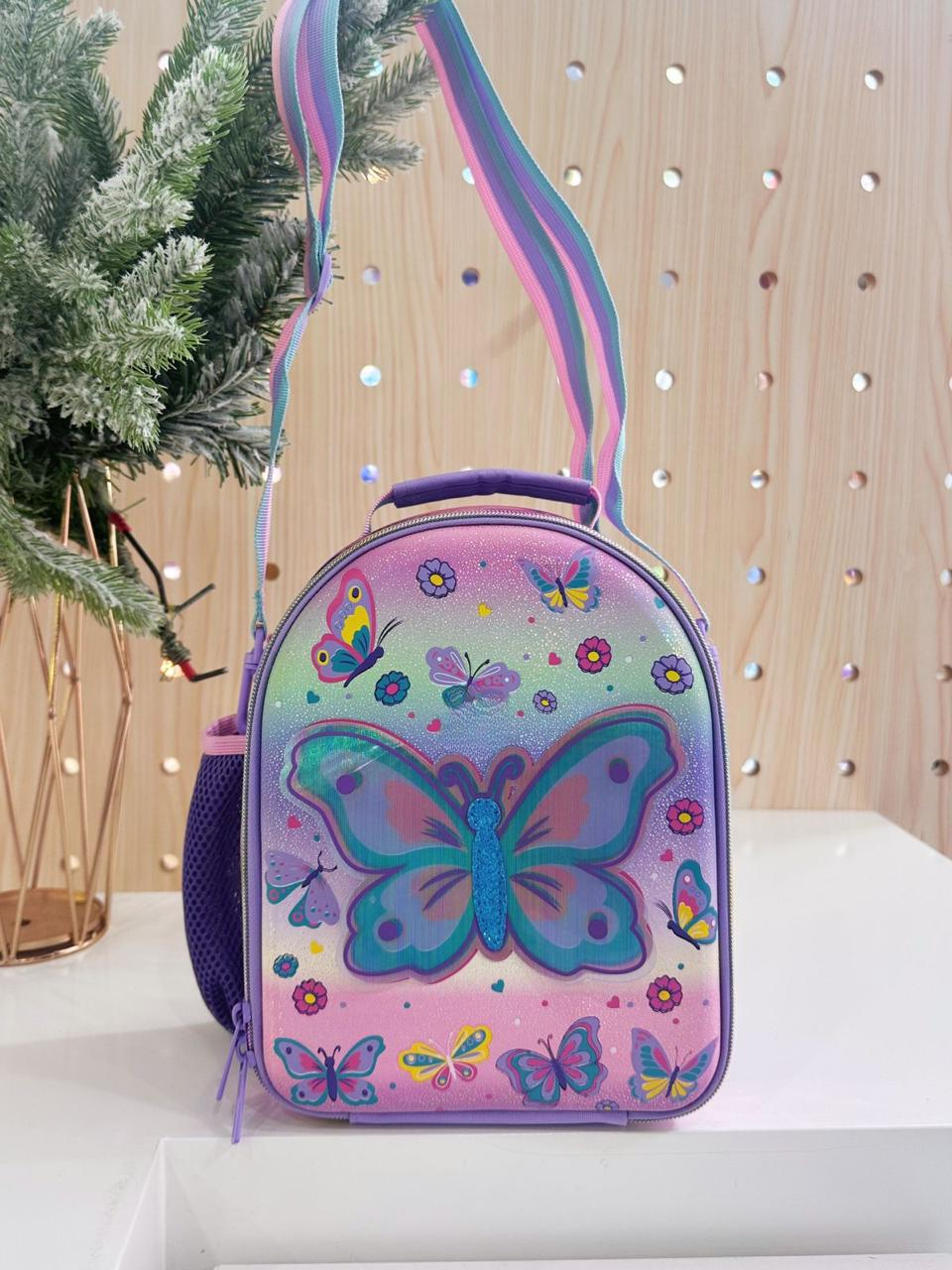 Butterfly 2 Compartment Lunch Bag – Elegant | Colorful | Practical