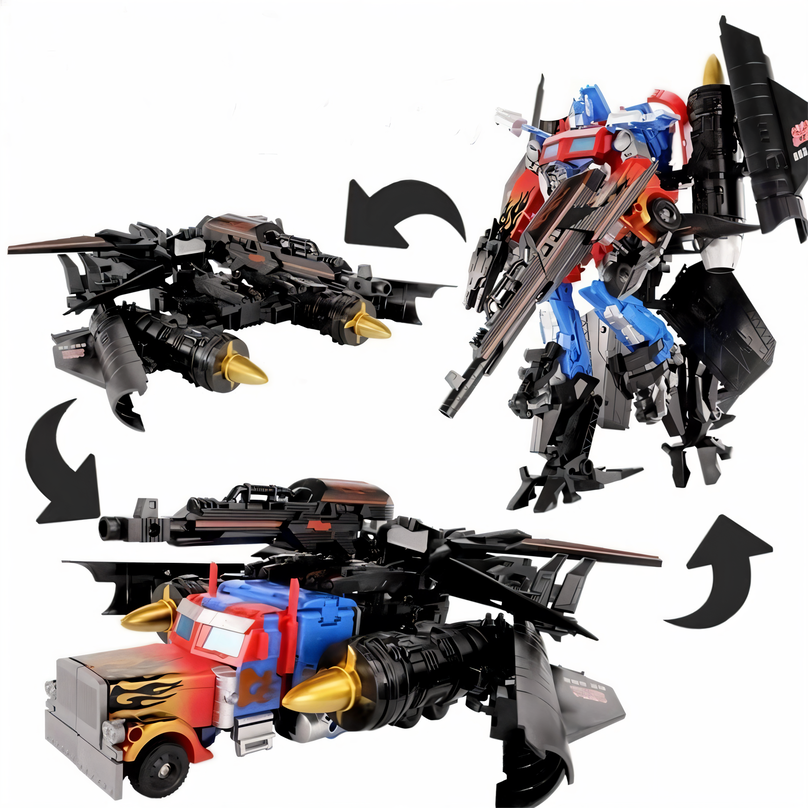 2 in 1 robot jet action toy