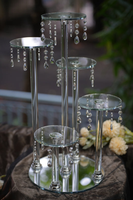 5 Layer Crystal Cake Stand