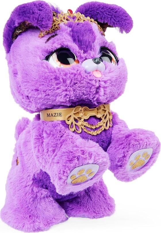 Present Pets Princess Mazie | Interactive Surprise Puppy Plush Toy for Kids