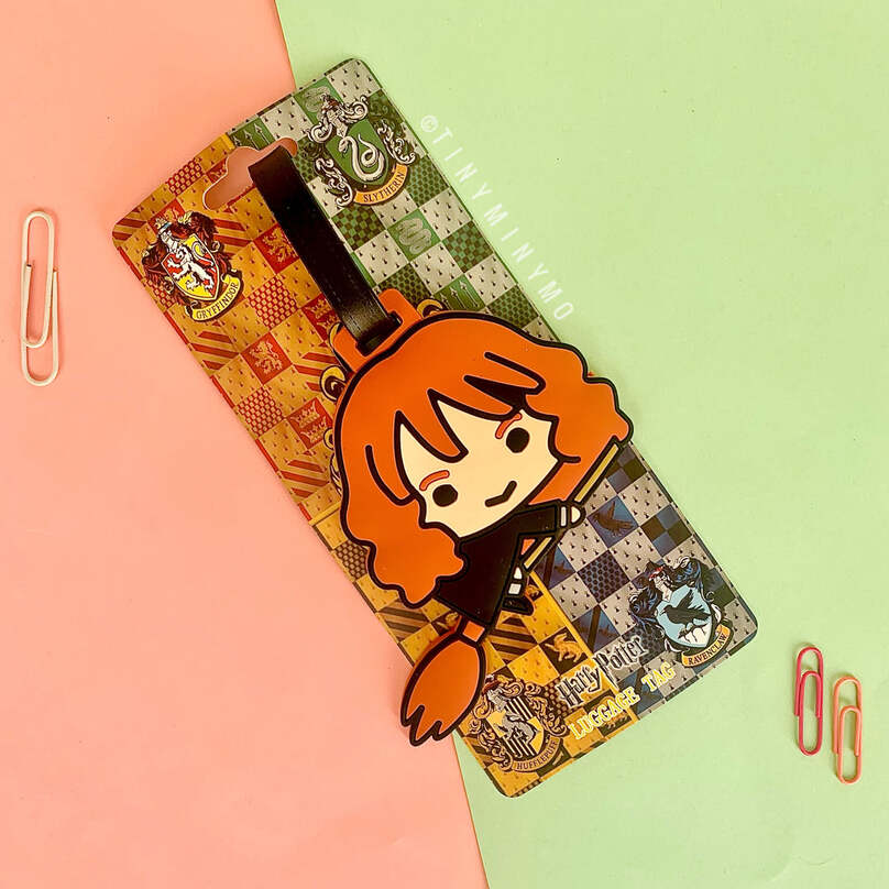 Harry Potter Chibi Luggage Tag | Silicone Travel Bag Tag for Kids & Fans