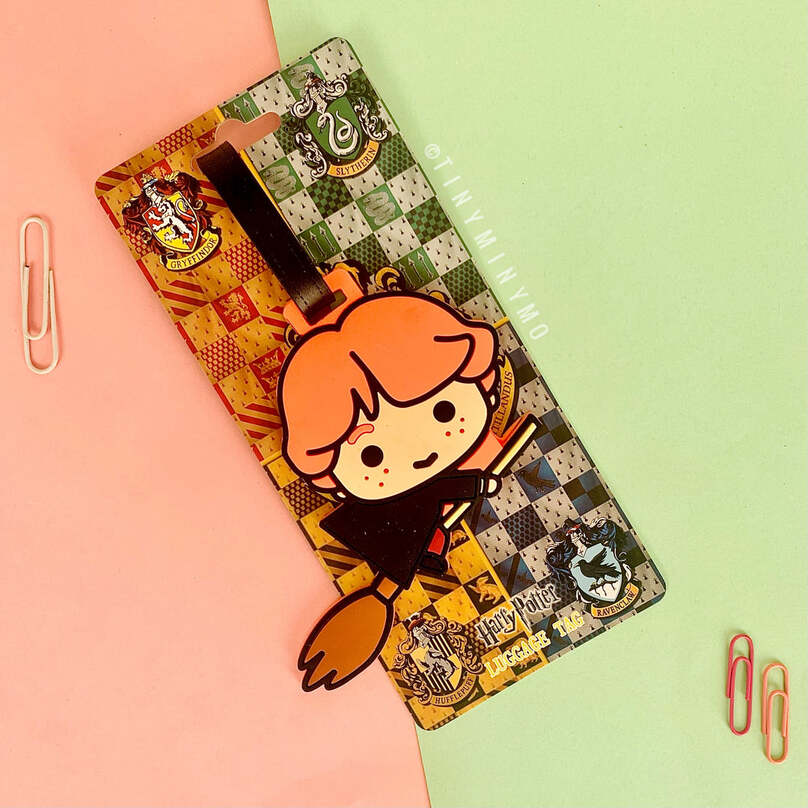 Harry Potter Chibi Luggage Tag | Silicone Travel Bag Tag for Kids & Fans