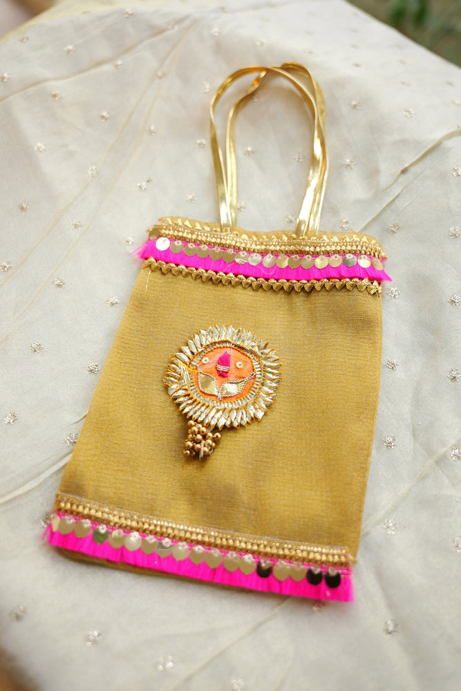 Festive Embellished Gift Bag