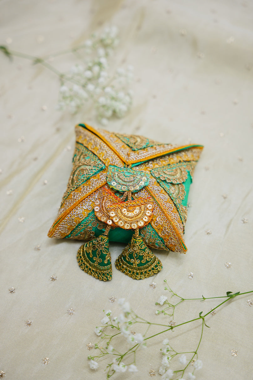 Turquoise Coin Envelope / Box