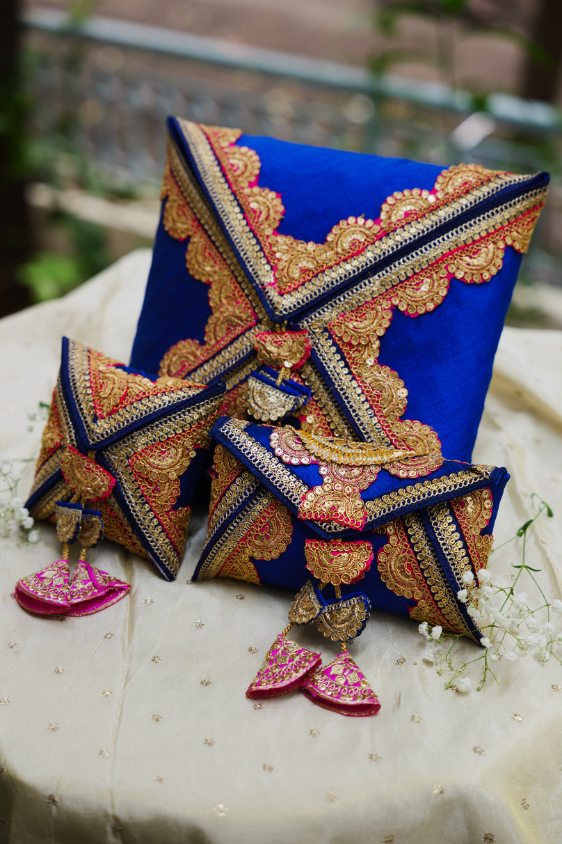 Blue Coin Envelope / Box