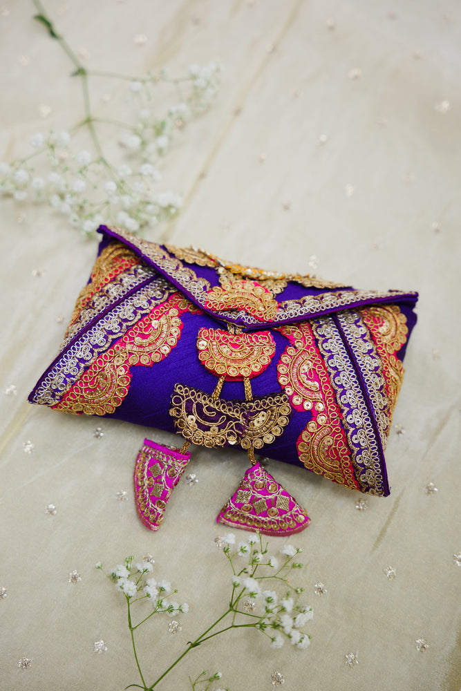 Purple Cash Envelope / Box