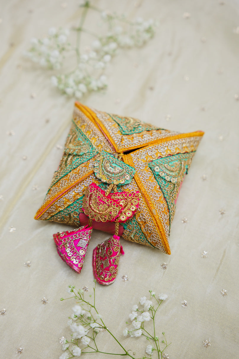 Dusty Rose Pink Coin Envelope / Box