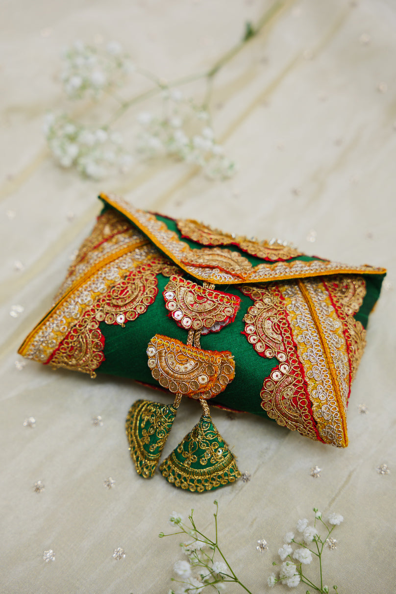 Green Cash Envelope / Box