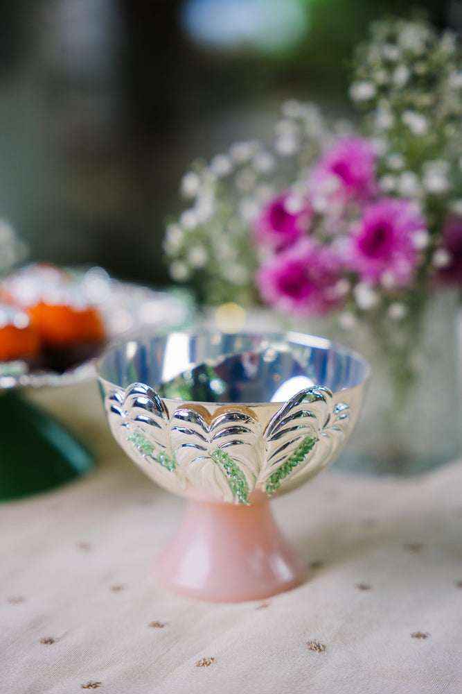 Elegant Silver-Plated Small Serving Bowl