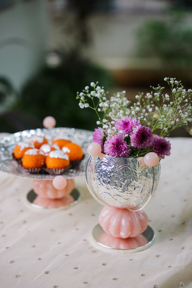 
                      
                        Blossom Mini Silver-Plated Floral Bowl
                      
                    