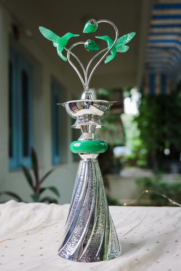 Graceful Bird Silver-Plated Samai