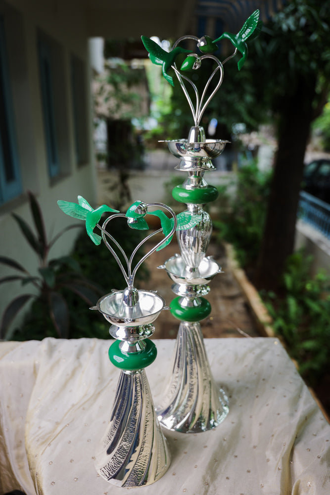 
                      
                        Graceful Bird Silver-Plated Samai
                      
                    