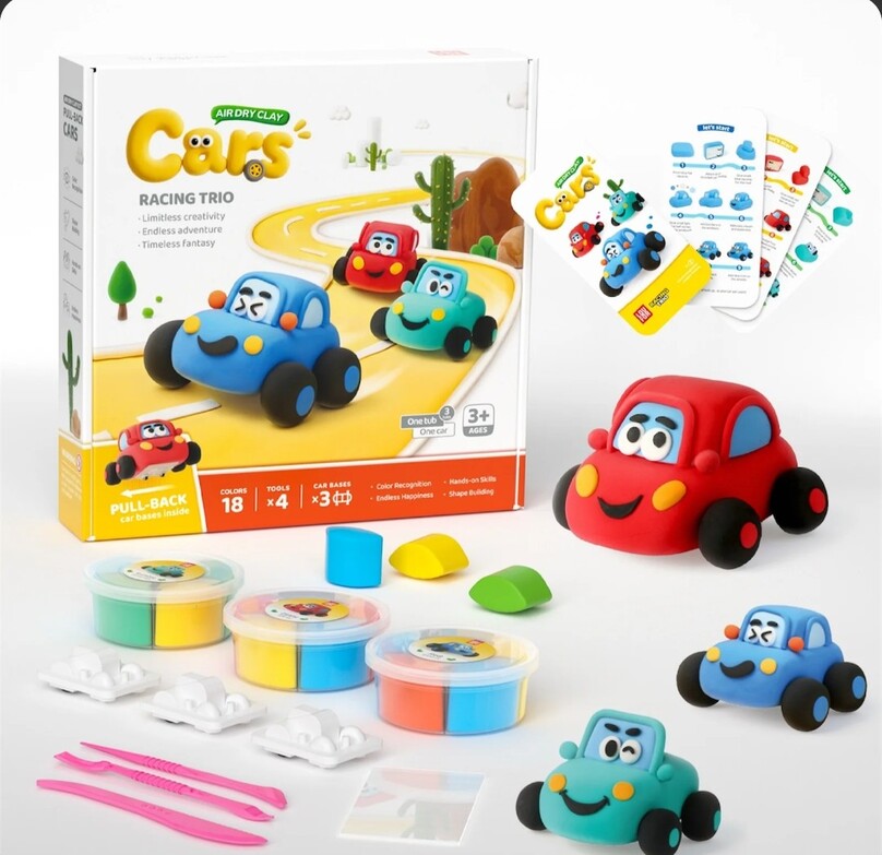 Air dry clay set for kids