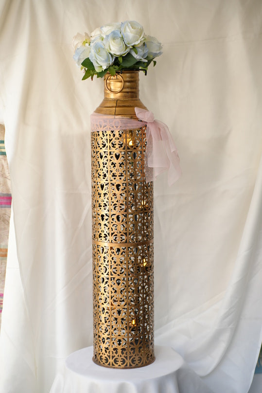 
                      
                        Antique Decorative Cutwork Candle Stands
                      
                    