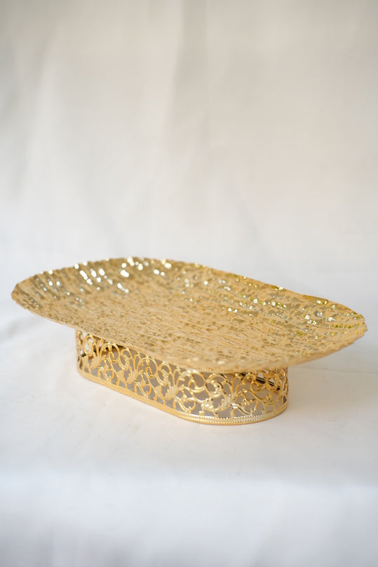 Antique Three-Tiered Tray