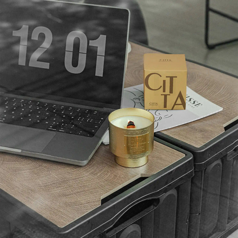 
                      
                        AuraGlow Luxe Candle
                      
                    