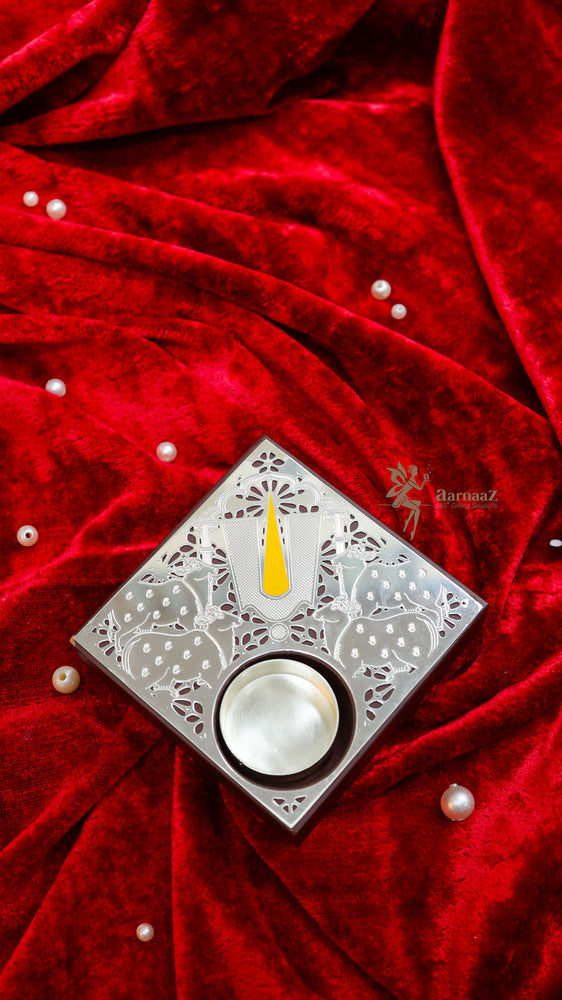
                      
                        Balaji Silver-Plated Tea-Light Holder
                      
                    