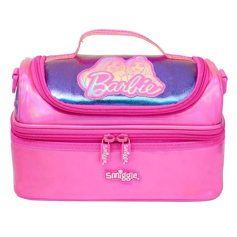 Barbie Smiggle double decker lunch bag