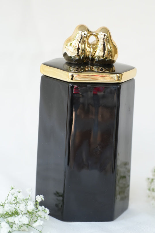 
                      
                        Birds Dark Black Jar
                      
                    