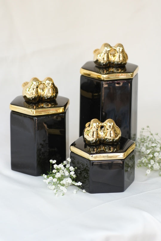 
                      
                        Birds Dark Black Jar
                      
                    