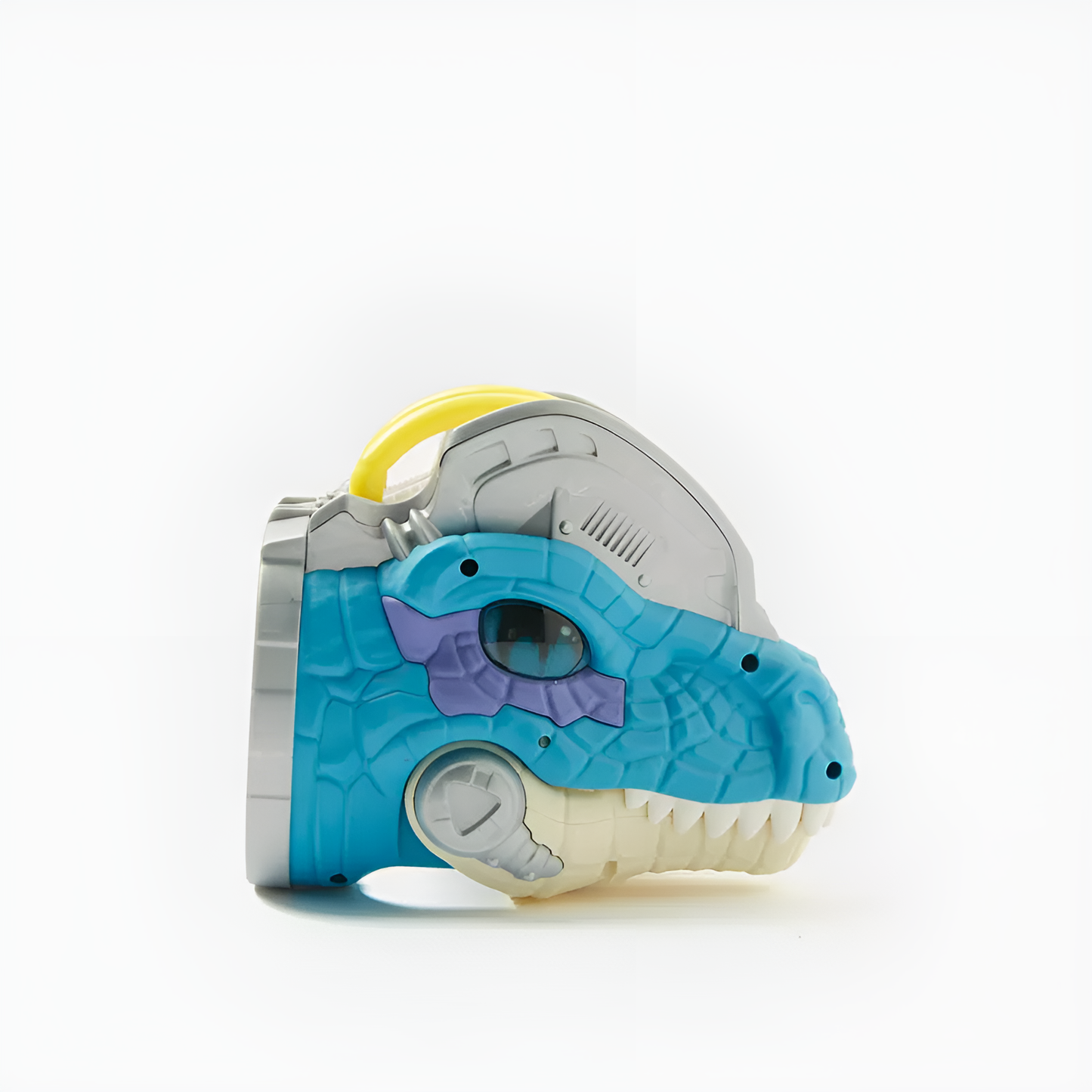 Blue dinosaur hand puppet for kids