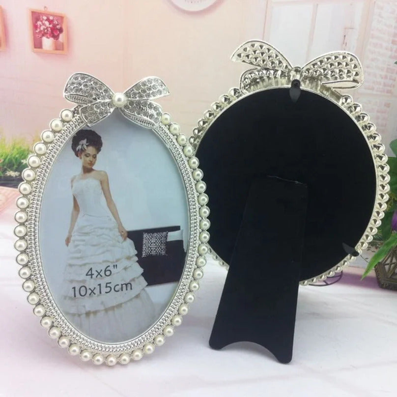 
                      
                        Bowtied Pearl Photo Frame
                      
                    