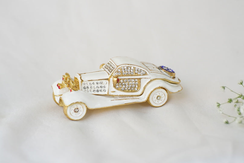 Car shaped decorative storage box