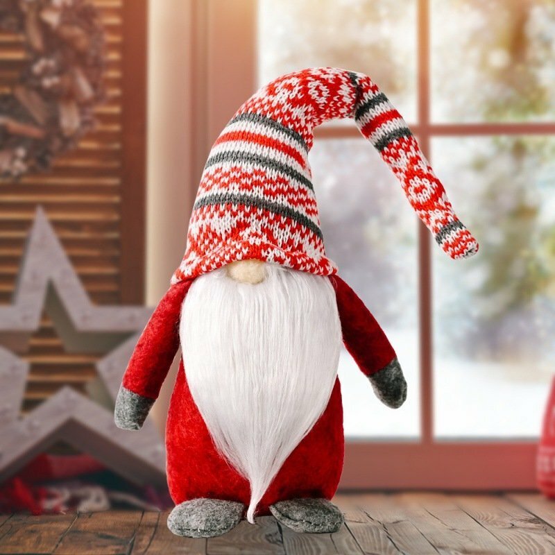 Christmas Gnome Plush Decoration