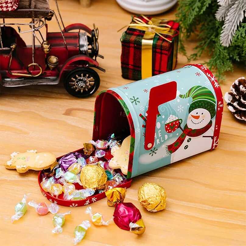 
                      
                        Christmas Metal Mailbox Gift Box
                      
                    