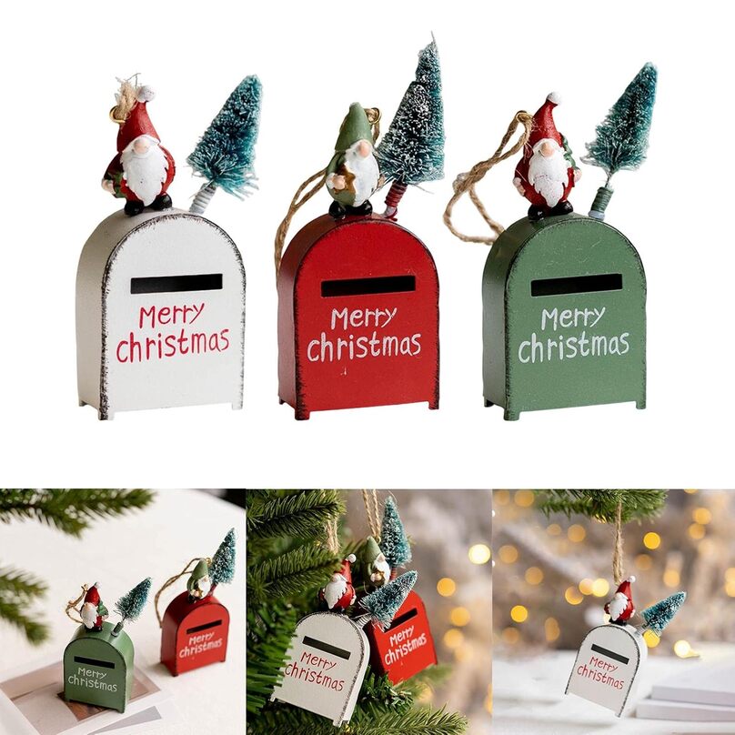 Christmas Mini Mailbox Decoration