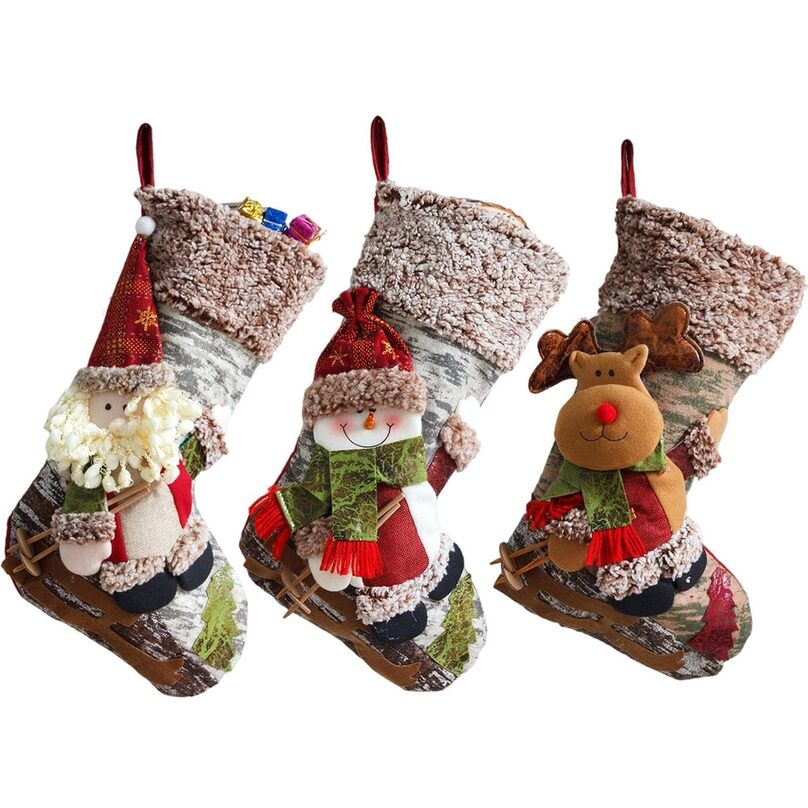 
                      
                        Christmas Plush Hanging Gift Stocking
                      
                    