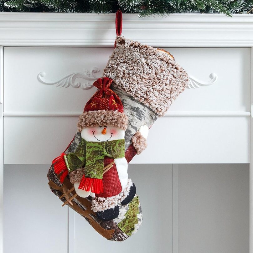 
                      
                        Christmas Plush Hanging Gift Stocking
                      
                    