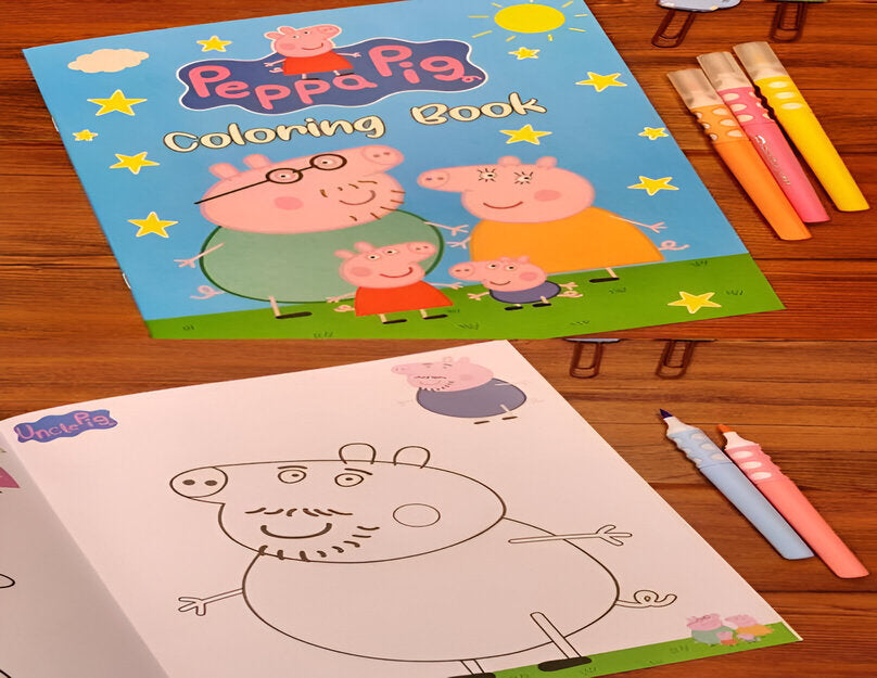 
                      
                        Peppa Pig Coloring Book 
                      
                    