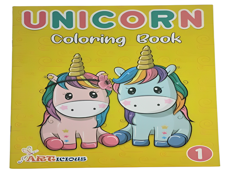 Unicorn Coloring Book 