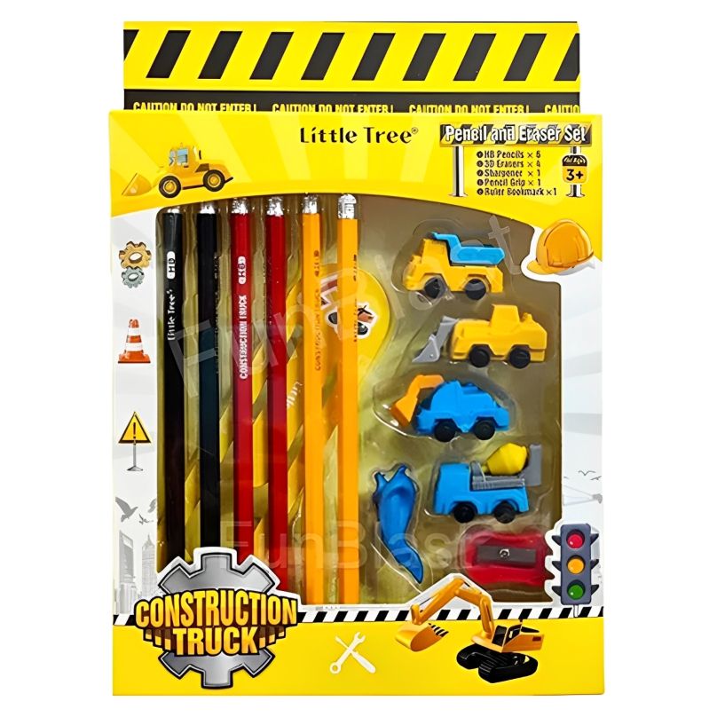 Construction Truck Stationery Set