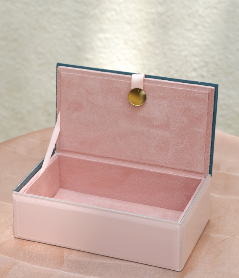 Cow design cash box in pink
