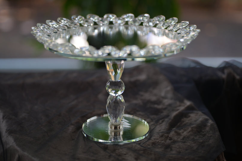 Round crystal beaded stand