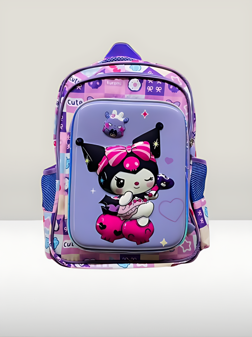 Trendy Kuromi backpack for daily use