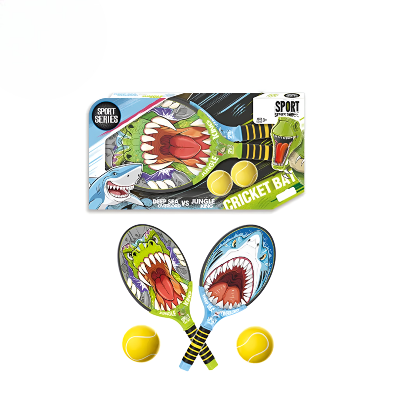 
                      
                        Dinosaur And Shark Pattern Tennis Set
                      
                    