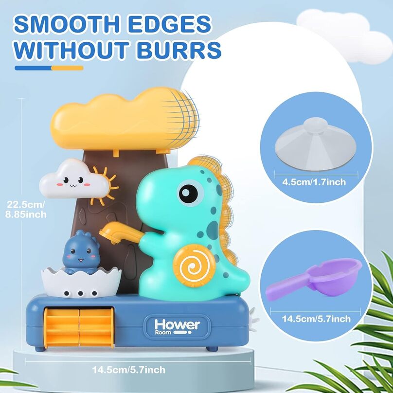 Dinosaur Bath Toys for Babies