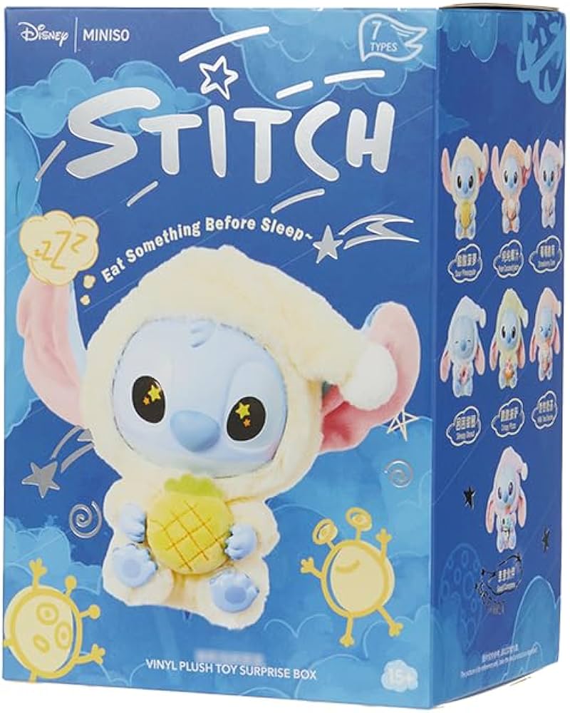 Disney Stitch Blind Box Figure - Eat Something Before Sleep