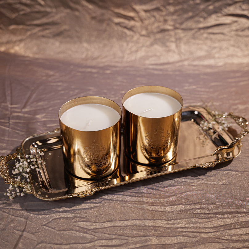 
                      
                        Divya Shakti Laxmi Ganesha Candle Set
                      
                    
