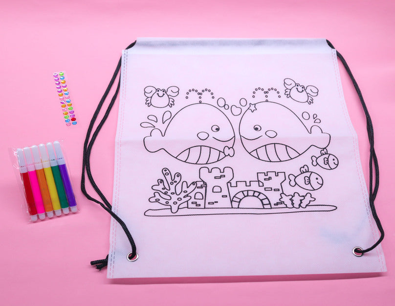 
                      
                        Fishes DIY Coloring Backpack
                      
                    