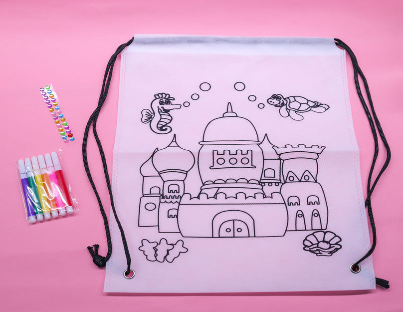 Palace DIY Coloring Backpack