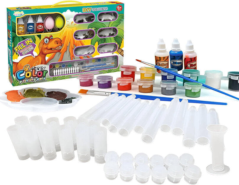 DIY Dino Coloring