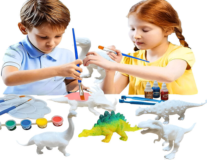 DIY Dino Coloring