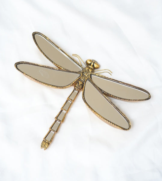 
                      
                        Brass Dragonfly Decorative Wall Mirror
                      
                    