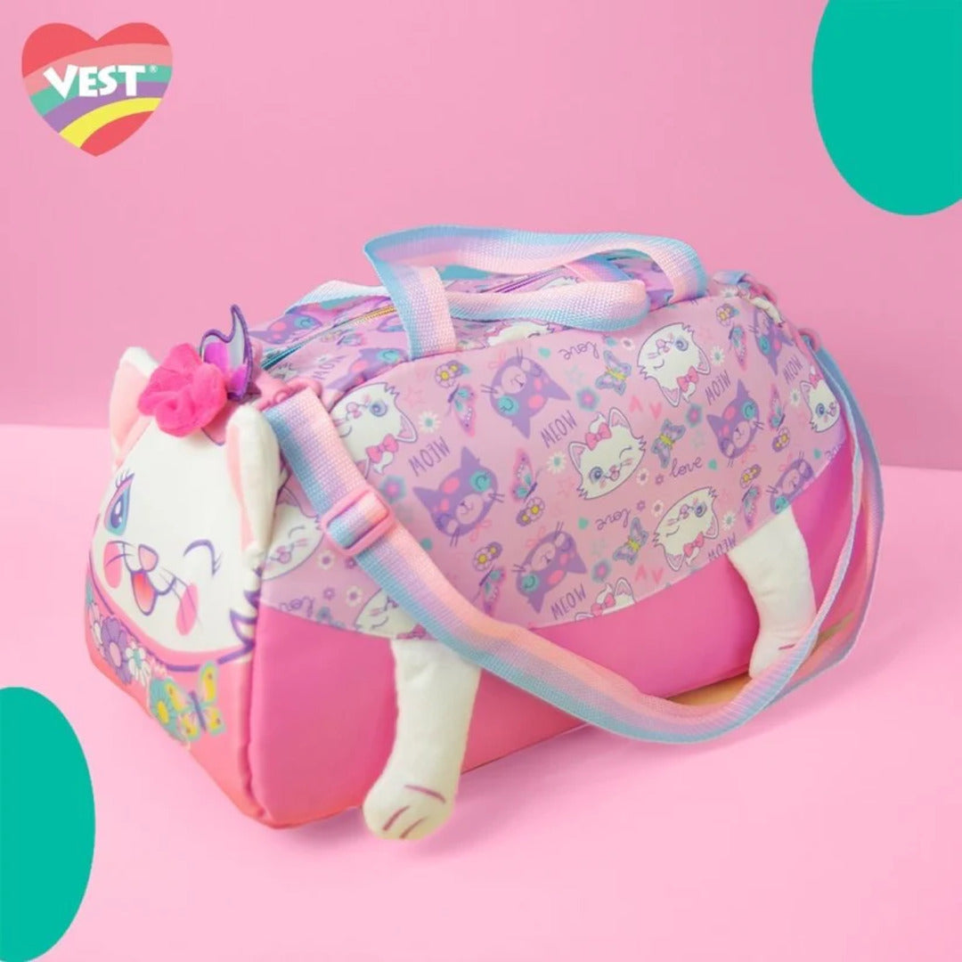 Charming kitty duffle bag for girls India
